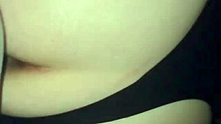 Chubby woman having fun with her partner on the bed, enjoying every moment