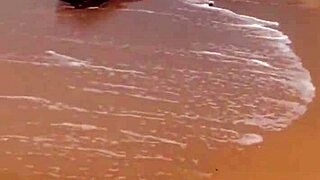 feeling free flashing naked on african beach