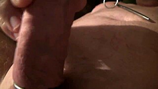 Ever Seen Such Long Stroking with Pre-Cum and Explosive Orgasm?