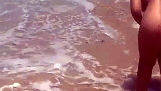 feeling free flashing naked on african beach