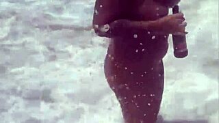 feeling free flashing naked on african beach
