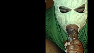 Can You Handle This Masked Girl's Sloppy Deepthroat?