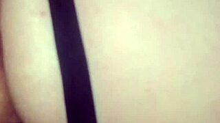 Chubby woman having fun with her partner on the bed, enjoying every moment