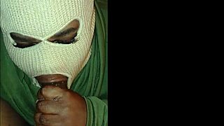 Can You Handle This Masked Girl's Sloppy Deepthroat?