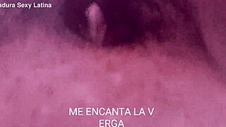 mature latina prostitute teases her clit while voyeurs watch in amazement