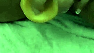 housewife enjoys a relaxing time at home