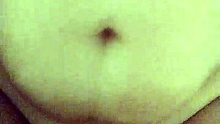 milf with big curvy ass and huge tits in homemade video looks stunning