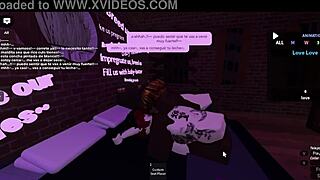 The BBC lover from Roblox says she wants an intense session with me