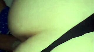 Chubby woman having fun with her partner on the bed, enjoying every moment