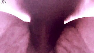 mature latina prostitute teases her clit while voyeurs watch in amazement