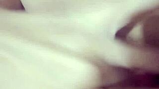 Naughty girl masturbates