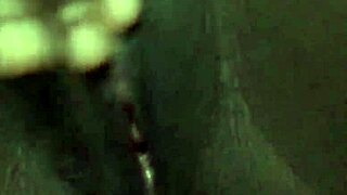 Black Amateur With Wet Pussy Engages In Solo Masturbation At Home