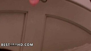 hey, miu suzuha gives a wild suck before getting pounded hard