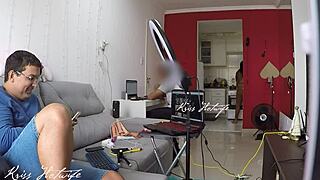 Hey, I paraded in a see-through bikini for the tech guy! 😏