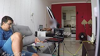 Hey, I paraded in a see-through bikini for the tech guy! 😏