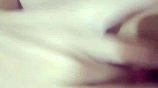 Naughty girl masturbates