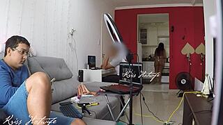 Hey, I paraded in a see-through bikini for the tech guy! 😏