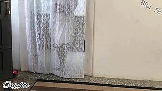 Seductive Milf Wife Shaved Pussy Fucked Hard on Bed by Black Lover!