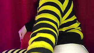 Your stepsister gets excited by nudes and approaches you with anal plug in argentinian roleplay part 2