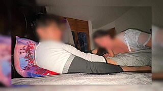 Madrastra Caught Stepson Masturbating in Wild Mexican Milf Video