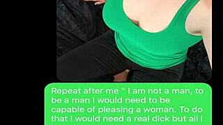 Sexting to emasculate my sissy in humiliation