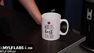 Mylfs at School with Carmen Valentina and Nicky Rebel Kissing and Fucking