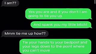 Sexting to emasculate my sissy in humiliation