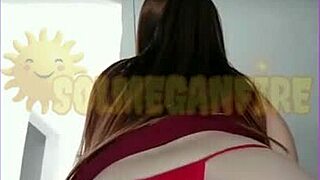 Horny Pregnant Redhead Masturbates Before Husband Returns