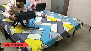 Jiya Sharma Gets Fucked Hard By Boyfriend In Hostel Room