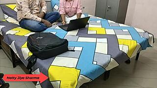 Jiya Sharma Gets Fucked Hard By Boyfriend In Hostel Room
