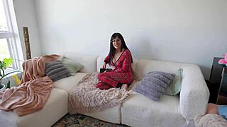 Big Titty Goth Bff Practices Sucking Cock