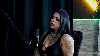 marcely mello and tifany rocha in outdoor swing casting with dirty talk