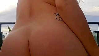 latina with big tits squirts on command in close up