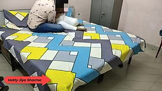 Jiya Sharma Gets Fucked Hard By Boyfriend In Hostel Room