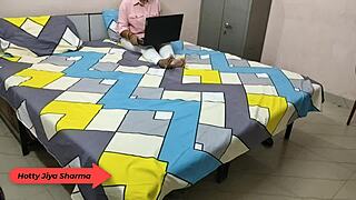 Jiya Sharma Gets Fucked Hard By Boyfriend In Hostel Room