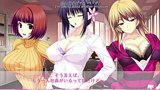 Erotica Yuuwaku - Prologue 1 - Colleague Yuka Blowjob