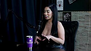 beautiful bisexual amateur explores swing lifestyle with sheer red outfit