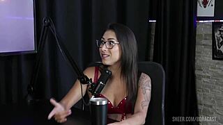 Luciana Picchi Dominates In Sheer Lingerie?