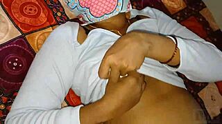 horny stepsister asks to milk and fuck pussy