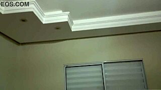 Latina takes cumshot on face from monster cock blowjob