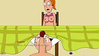 rick and morty summer footjob adventure