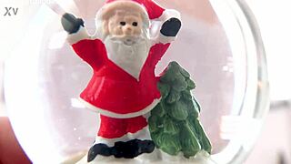 Blonde with huge cock deepthroats and swallows cum in POV