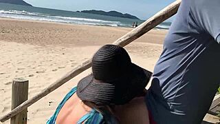 Milf Teases Stranger Publicly Before Anal Fuck