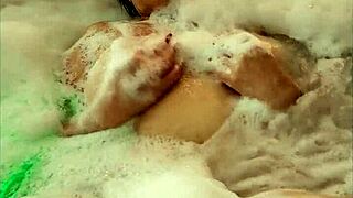 inviting my friend's mom to jacuzzi for a dirty hot session