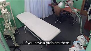 Hidden camera captures doctor nurse threesome