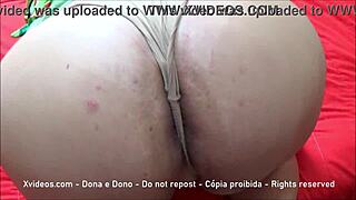 minha esposa submissa mostra rabo enorme em video caseiro