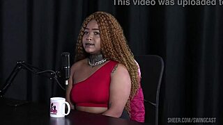 Black Duquesa And Tifany Rocha In Lesbian Swing Compilation With Sheer Red