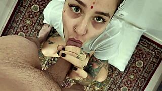 Turkish Step Sister Brunette Caught in Steamy Amateur Action