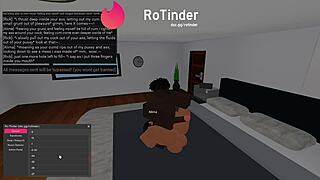 Roblox Slut Gets Fucked by Big Black Cock