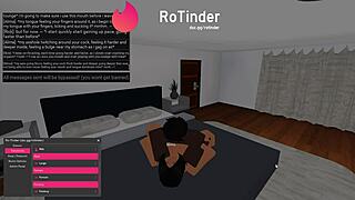 Roblox Slut Gets Fucked by Big Black Cock